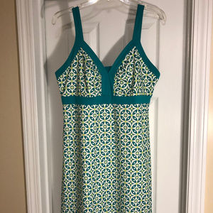 Patagonia Minette Green/White Sundress-Size XL